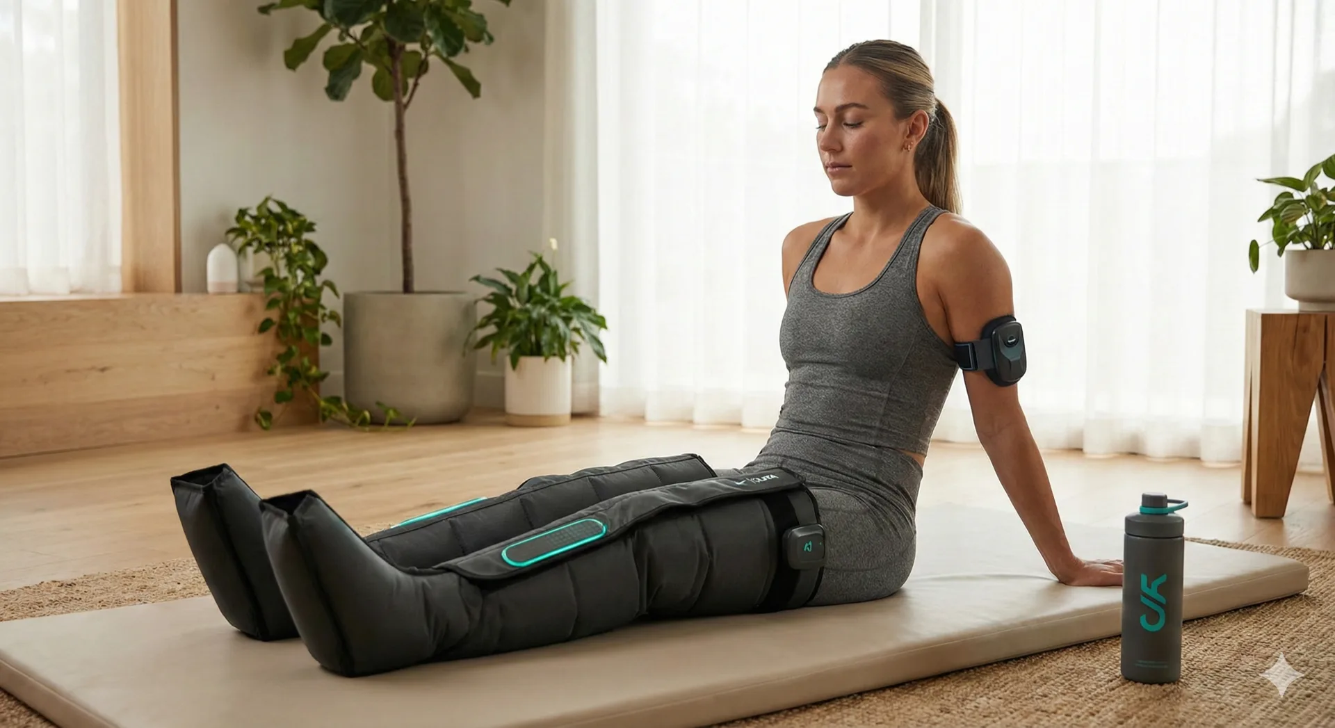 Athletic recovery and wellness scene for peptide therapy